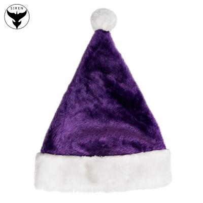 China Santa Claus Hat black purple BY-380 for sale