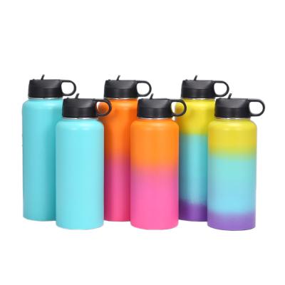 China 18oz 32oz 40oz Business Fashion Style Stainless Steel Vacuum Thermos Flask Water Bottle for sale