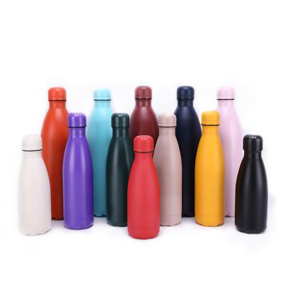 China Factory Supply 350ml/500ml/750ml/1L Sustainable Stainless Steel BPA Free Thermal Sports Water Bottle for sale