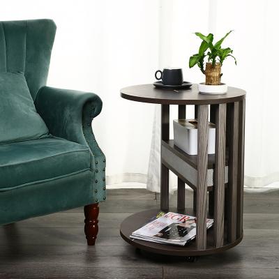 China Movable New Arrival Smart Coffee Table With Speaker Wireless Charger Around Side Table Smart Furniture Table for sale