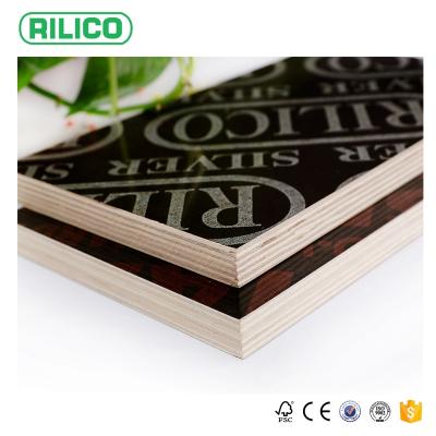 China Russian Building Construction 18mm Birch Black Film Faced Plywood for sale