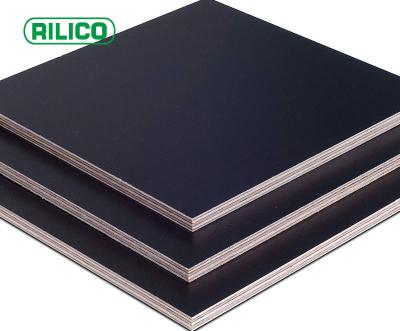 China Construction guaranteed 15 times RILICO gold shuttering plywood with brown film for sale