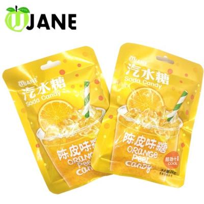 China Natural Soda Sour Fruit Candy for sale