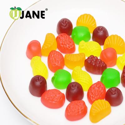 China Natural Fruity Flavor Jelly Shape Fruit Gummy Candy for sale