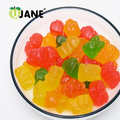 China Natural Bear Shape Fruity Flavor Bear Gummy Candy for sale