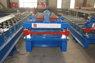 China ISO 15-30m/Min Trapezoidal Roll Forming Machine plooide Broodje Makend Machine Te koop