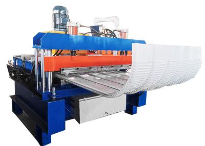 China PLC Controlled Arch Curving Roof Roll Forming Machine  High Productivity for sale