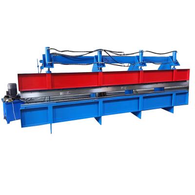 China 3m To 6m Galvanized Hydraulic Plate Bending Machine , Metal Sheet Bending Machine for sale