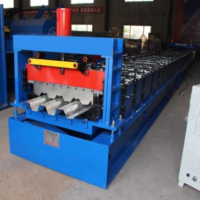 China 18-26 Roller Stations Floor Deck Machine For Metal Roof Decking for sale