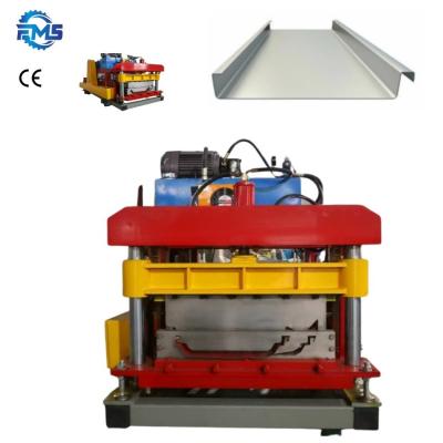 China Snap Lock Portable Standing Seam Metal Roofing Machine for sale