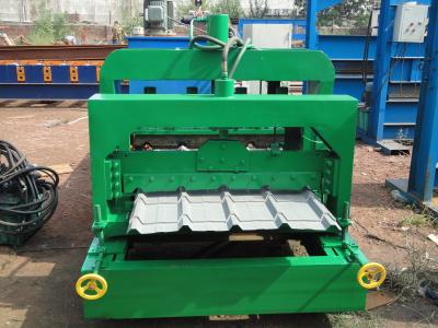 China 13 Rows Roof Tile Roll Forming Machine For Tipo Teja Americana Normal Tile for sale