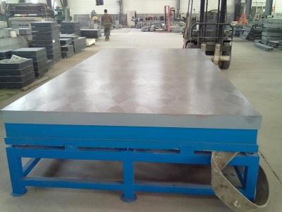 China Engineers Surface Plate Calibration HB170-240 High Hardness Iron Surface Plate for sale