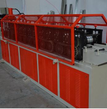 China Galvanized Steel Top Hat Section 15kw Omega Roll Forming Machine for sale