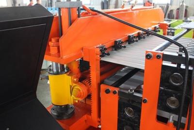 China Hydraulic Shear Double Layer Roll Forming Machine 18m/Min Automatic for sale