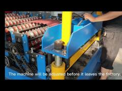 Roof Tile Roll Forming Machine 7/8‘‘ Corrugated Roof Sheet Making Machine