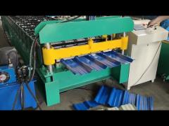 686/762 Corrugated Profile Double Layer Roll Forming Machine