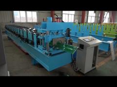 Ridge cap roll forming machine