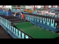 double layer roof roll forming machine