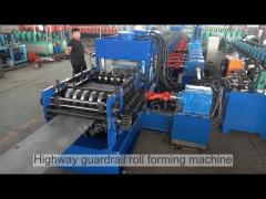 Highway Guardrail Roll Forming Machine