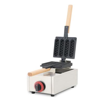 China Hotels Commercial Gas Hot Dog Bun Waffle Maker Filipino Hot Dog Machine On Stick for sale