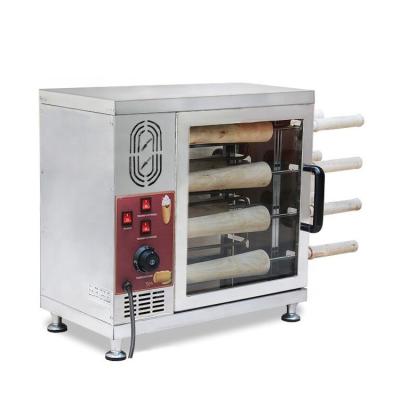 Китай Commercial Snack Factory Europe Snack Machines Electric Chimney Cake Oven Bakery Chimney Cake Machines For Sale продается