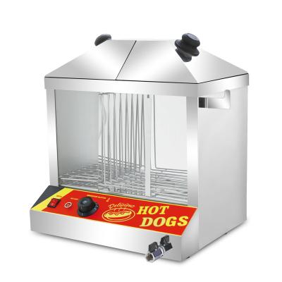 China Germany Deutstandard Hot Dog Bakery Machines Hot Dog Display Showcase With Stainless Steel for sale