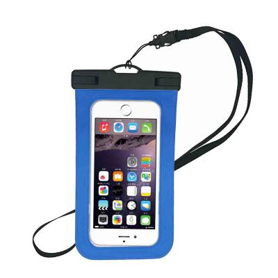 China Waterproof promotional transparent mobile waterproof bag for sale