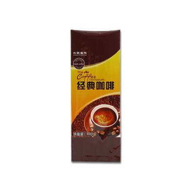 China Recyclable Logo Aluminum Foil Custom Side Gussets Coffee Tote Bags With Valve for sale