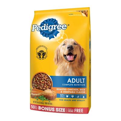 China Custom Printed Plastic Dri Ziplock Dog Food Moisture Proof Bag for sale