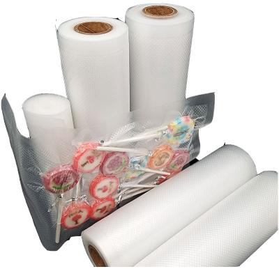 China Vacuum Roll Sealer Moisture Proof Transparent Nylon Packaging Bags for sale