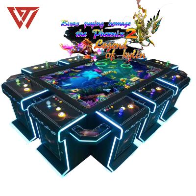 China 2021 Best Quality 10 Players Fish Game System Fishing Table Game Machine IGS Fish Game Software WT1014 for sale