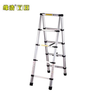 China Insulation Ladders Bilateral Foldable Adjustable Telescopic Folding Step Ladder for sale