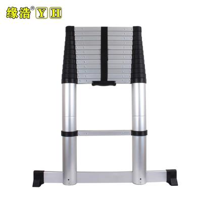 China Insulation Ladders Extension Ladder Aluminum Telescopic Single Step Telescopic Ladder for sale