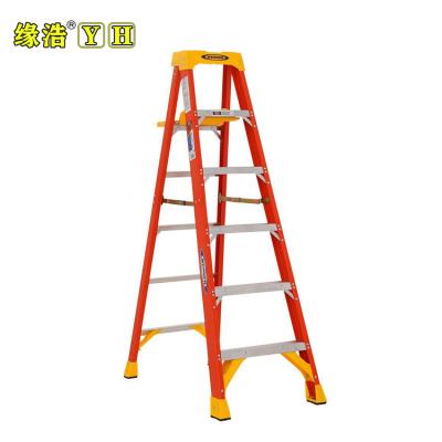 China Aluminum Insulation Ladders Easy Carrier Folding Ladder A Type Fiberglass Ladder for sale