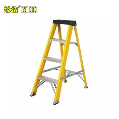 China Insulation Ladders Adjustable Folding Fiberglass Step Ladder for sale