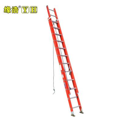 China Collapsible Ladders Double Sided Universal Electricians Foldable Fiberglass Ladder for sale