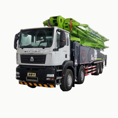 China New Sinotruk Chassis Machinery Repair Shops Concrete Pump 44 Tons 25times 170m3/h 63m Pump Truck for sale