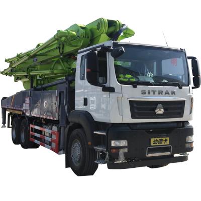 China Building Material Stores Dongfeng Chassis 5RZ 4350+1300mm Wheelbase 243Kw / 2100 RPM Power 28 Tons 47m Pump Truck for sale