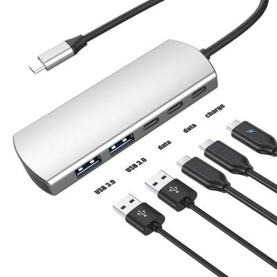 China Mobile Phone Types / Hot Computer OEM Amazon Amazon USB3.1 Gen1 Port High Speed ​​USB Type C Hub For Windows for sale