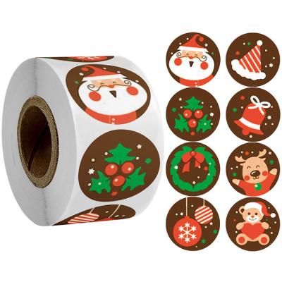 China Heat Sensitive Waterproof Cute Aesthetic Stickers Graffiti Decals Self Adhesive Laptop Luggage Phone Laptop Decoration Label For Chrismas Day for sale