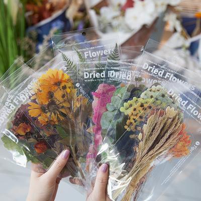 China Decorative Sticker 8 Designs Flower Plant Floral Diary Sticker Pack For Scrapbook Decoration for sale