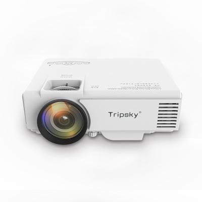 China Pico Tripsky Professional Full HD T5 Led 3D Projector Home Theater Party Games Portable Video Projectors 720p 1080p Proyector Beamer for sale