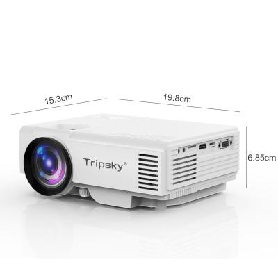 China Pico Led Projector Tripsky T5 Large Home Theater Movie Projector for sale