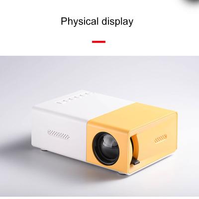 China De Pico Tripsky Cheaper Price YG300 LED Projector Full HD Mini Projector Portable Home Media Player Support 1080P for sale