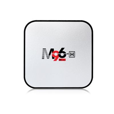 China New Design 6K M96-H New Design Wifi Bluetooth OEM ODM Android TV Box 10.0 Dual Android Set Top Box H616 6K TV Box for sale