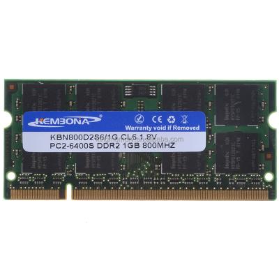 China free shipping LAPTOP factory stock in sale laptop ram memory ddr2 1gb so-dimm 800mhz for sale