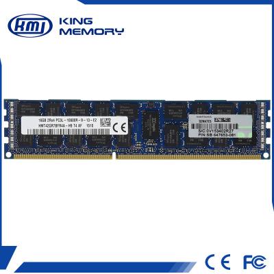 China Server Server RAM Memory ddr3 16gb 2RX4 DIMM 240pin DDR3L 1600 MHz / PC3L 12800 CL11 Registered CCE Ram for sale