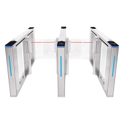 China Luxury Speed Gate Turnstile Optical Half Height Turnstiles For Buildings for sale