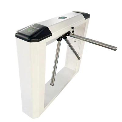 China High Security Pedestrian Access Control Biometric Tripod Gate Barrier for sale