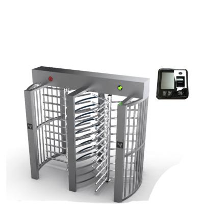 China Brushed Motor Full Height Optical Turnstiles Gate Resistance Weather Vandalism for sale